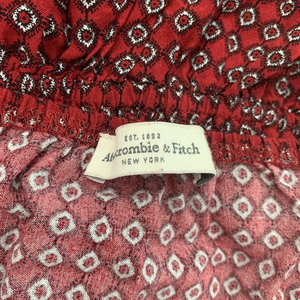 Red/Patterned Romper - Picture 4 of 4